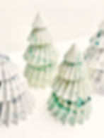 Kerstboom vooraanzicht