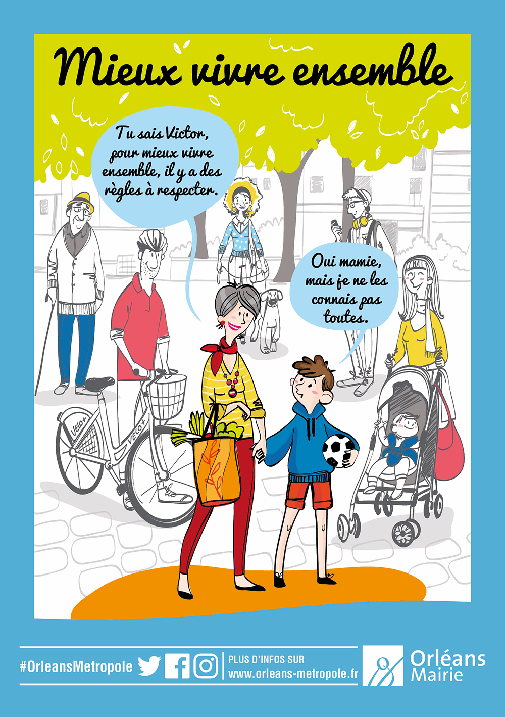 illustration livret pédagogique Orléans