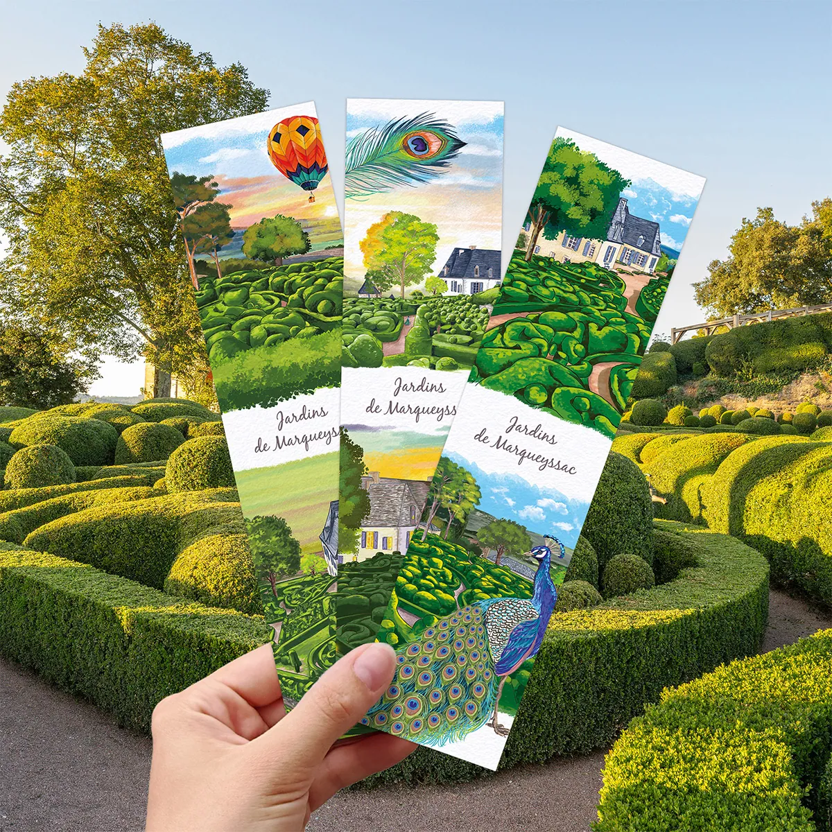 Marque-pages Gigi Bigoudi pour Marqueyssac