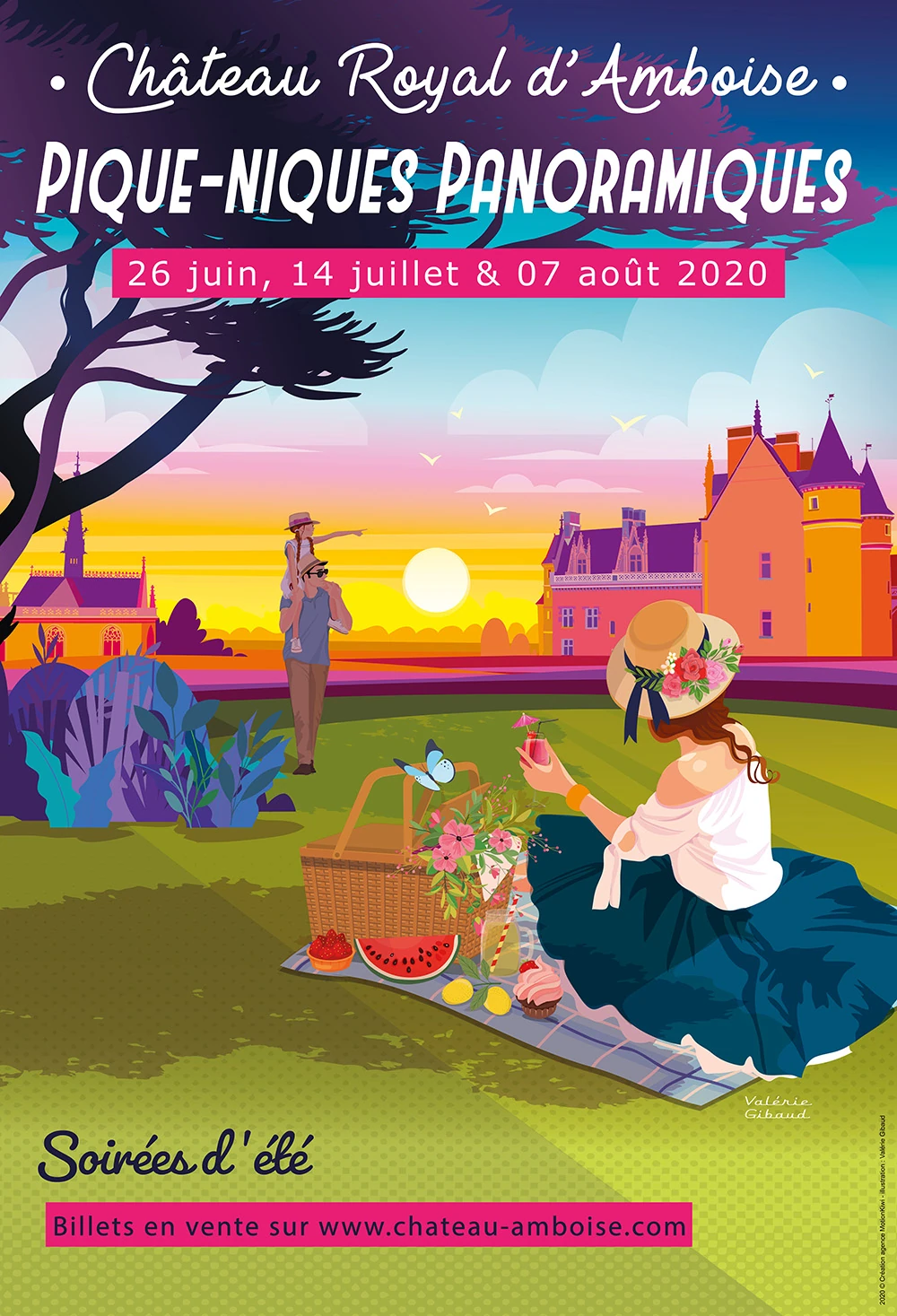 Valérie Gibaud illustratrice freelance Chateau d'Amboise