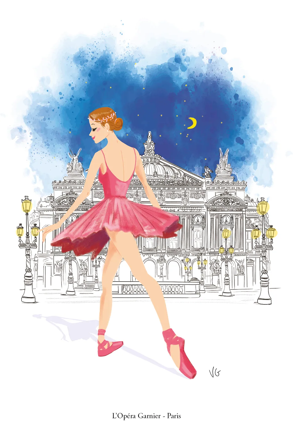 illustration de l'Opéra Garnier de Paris