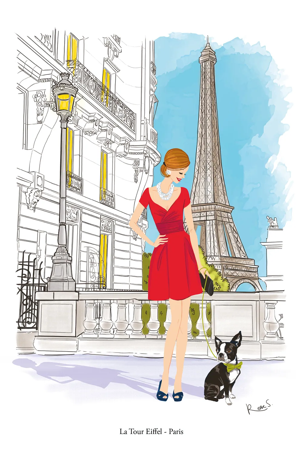 illustration de la Tour Eiffel - Paris