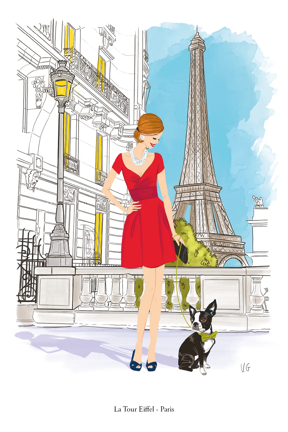 illustration de la Tour Eiffel - Paris.webp
