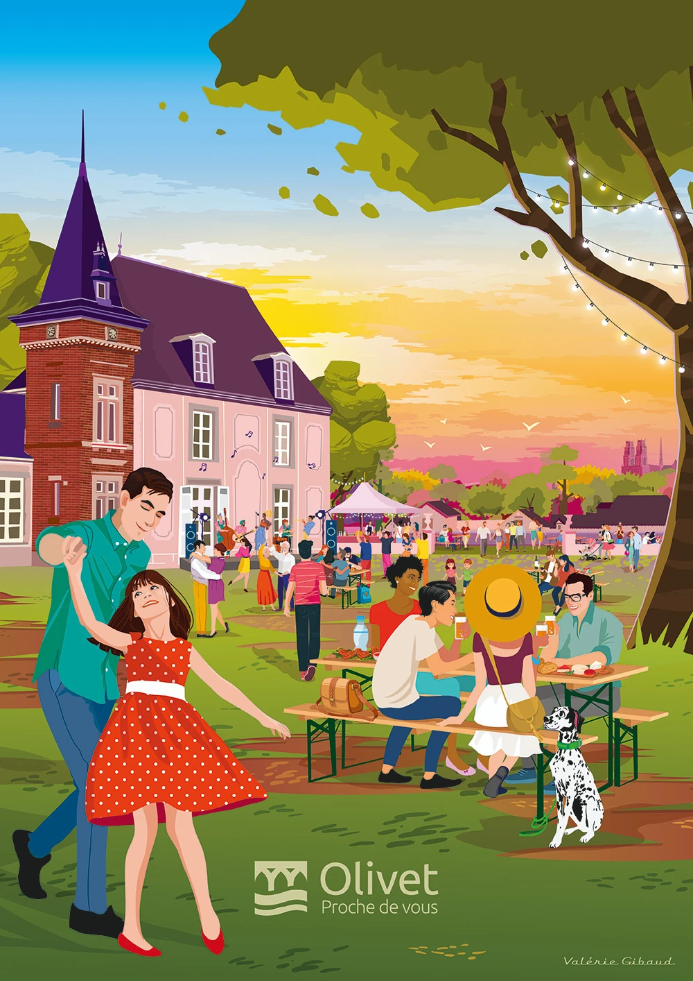 Valérie Gibaud illustratrice freelance La Bamboche Olivet
