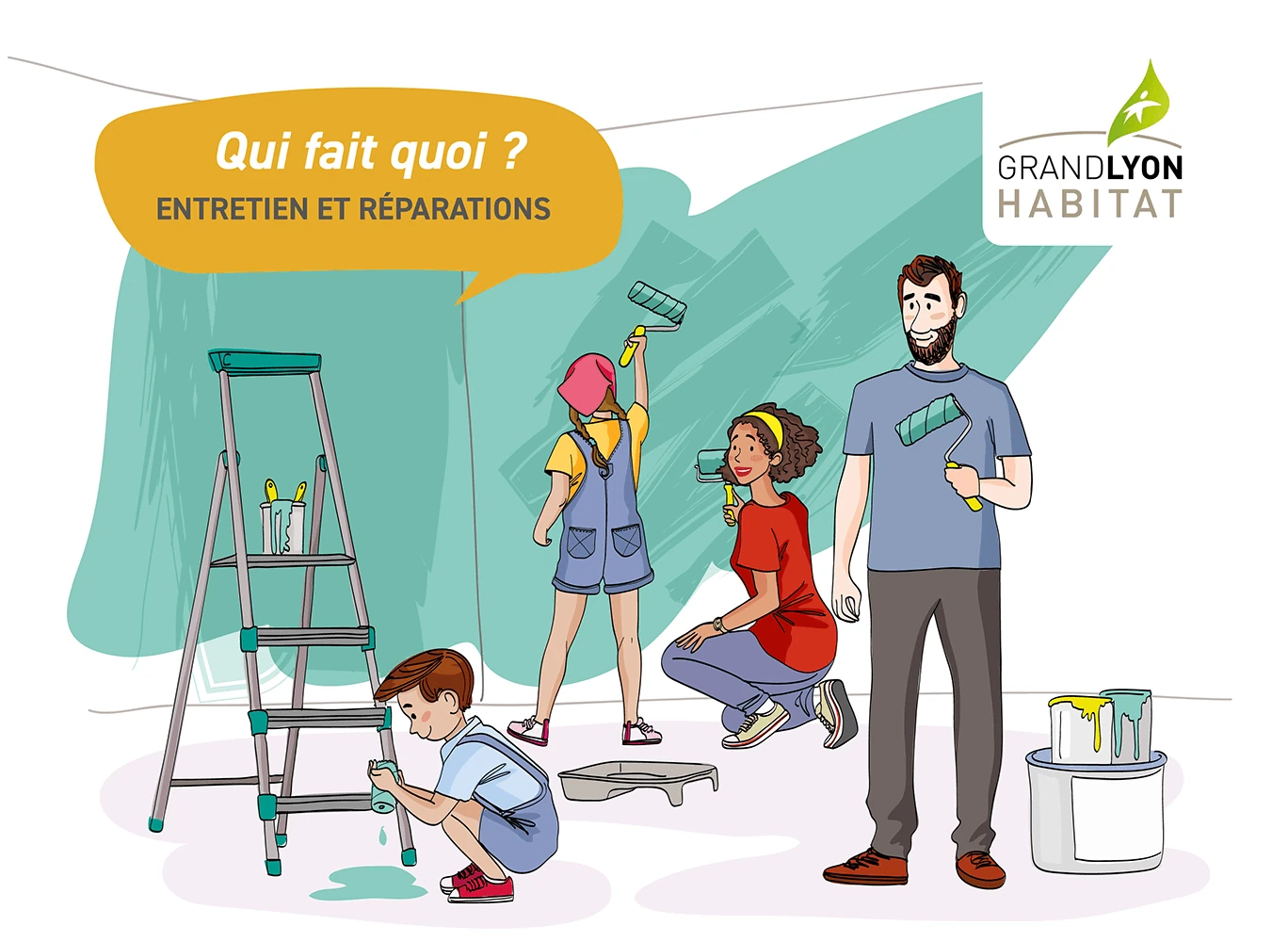 Valérie Gibaud illustratrice freelance Grand Lyon Habitat 05
