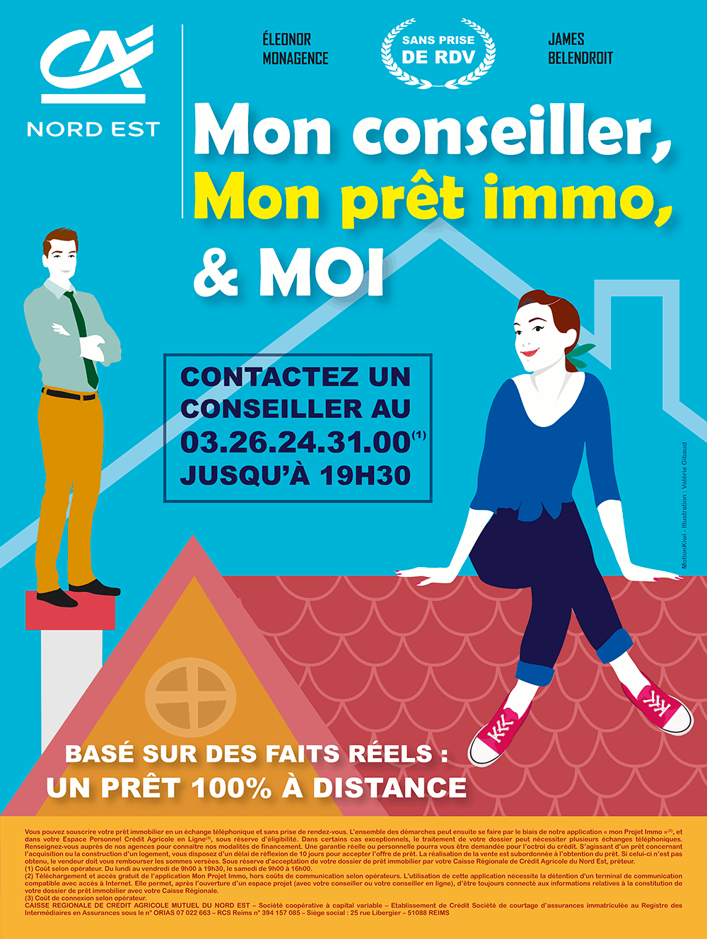 Campagne Habitat Crédit Agricole Valérie Gibaud