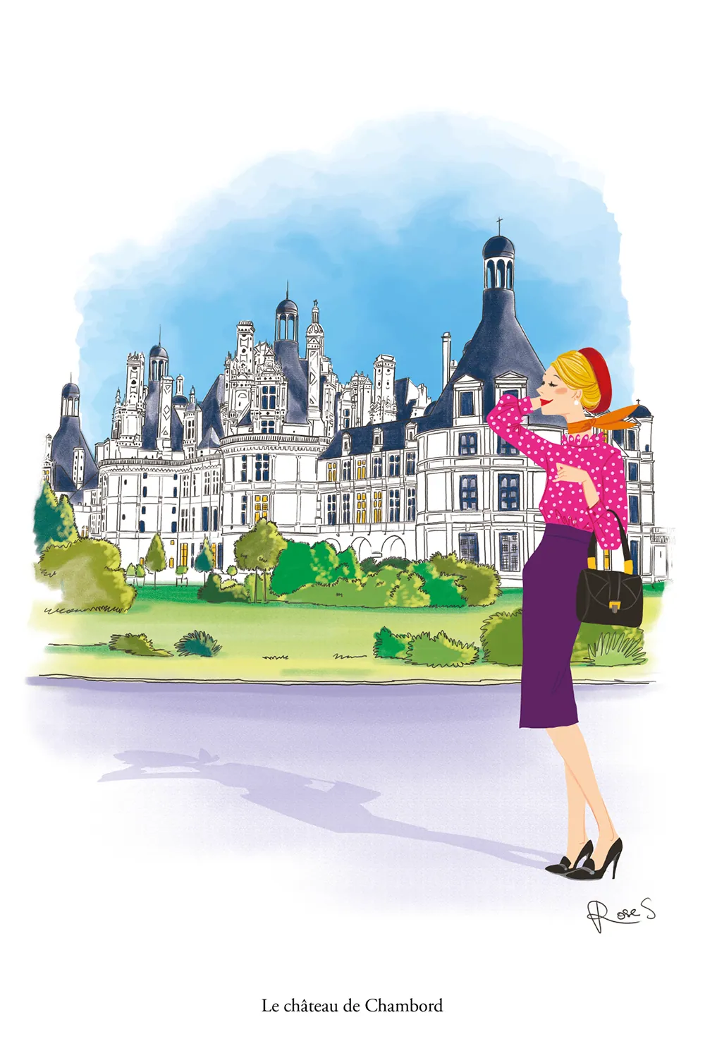 illustration du château de Chambord