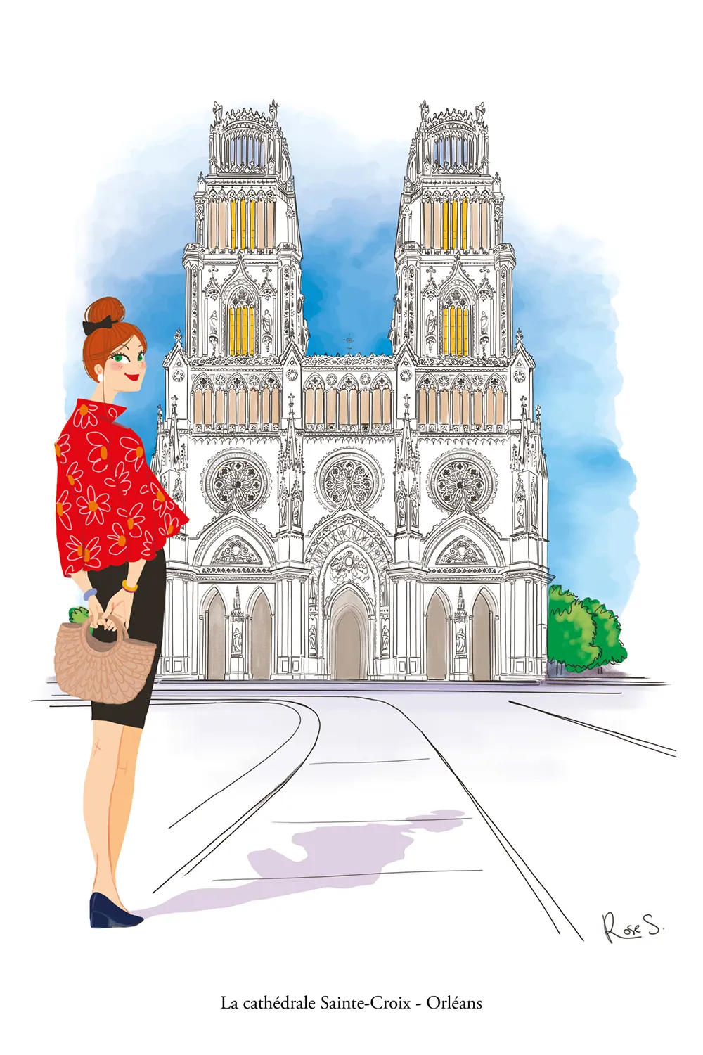 illustration de la cathédrale d'Orléans