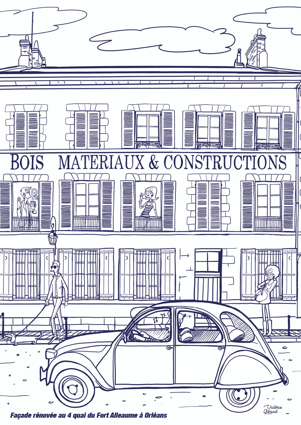 Valérie Gibaud illustratrice freelance Orléans façade 03