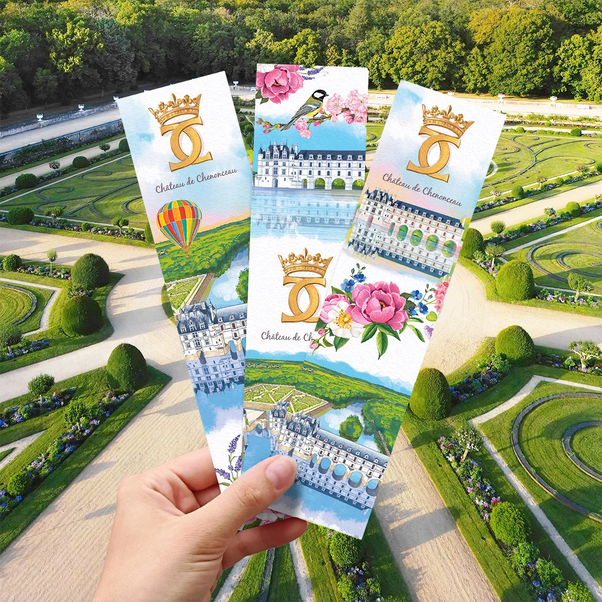 Marque-pages Chenonceau Gigi Bigoudi