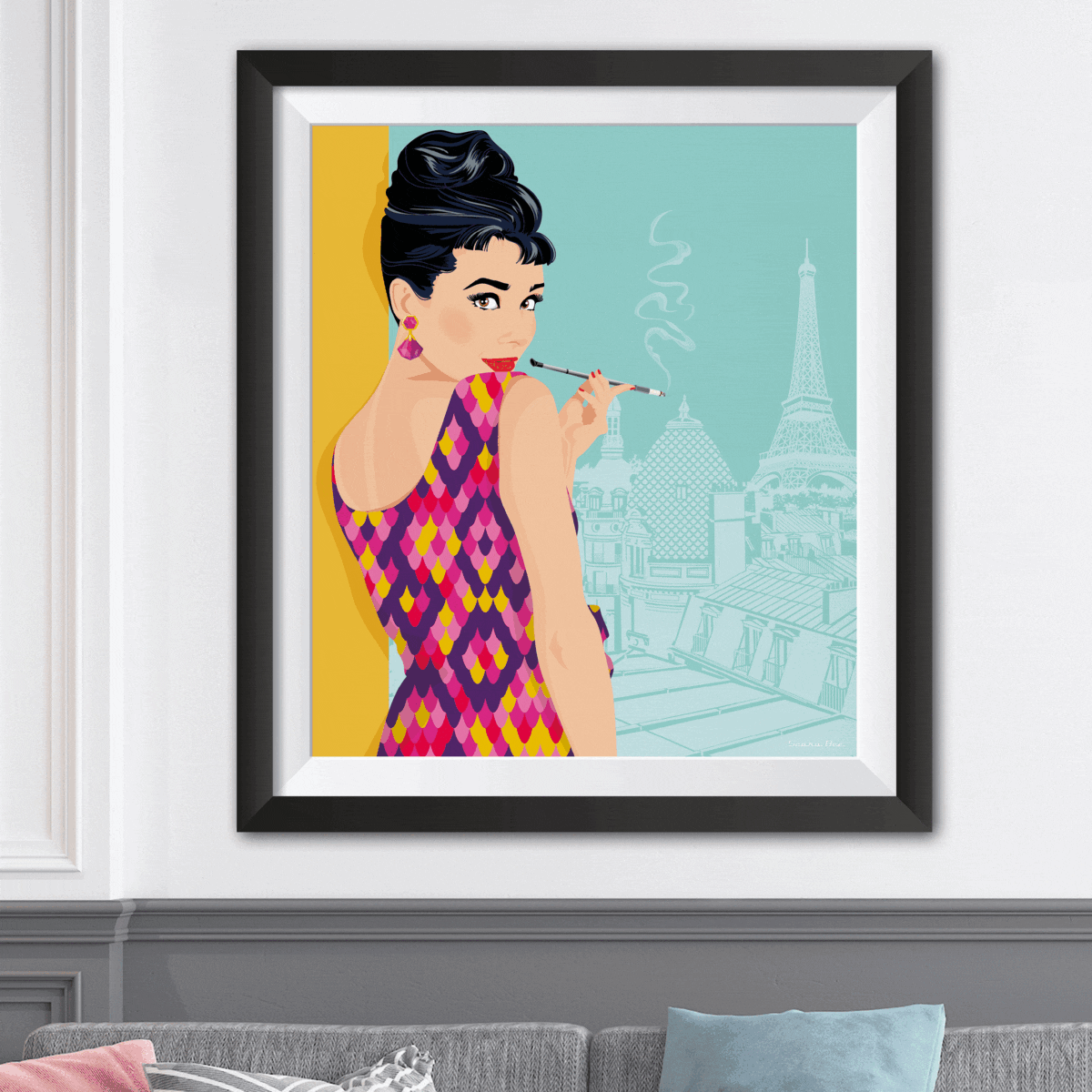 Scara Bee - artiste française - french artist - 38.gif