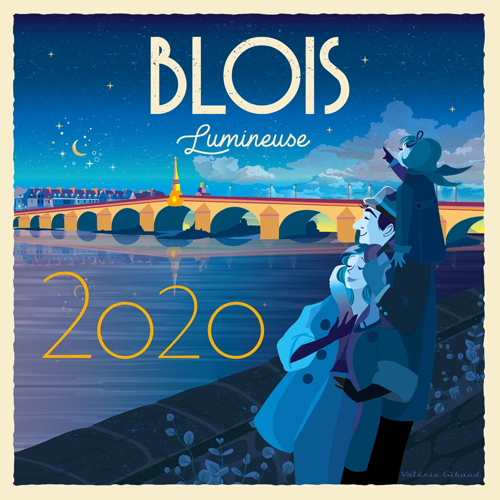 Valérie Gibaud illustratrice freelance Blois voeux 2020