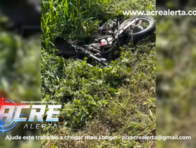 MORTE NA BR: Motociclista morre após grave colisão com carro na BR-364, próximo a Tarauacá