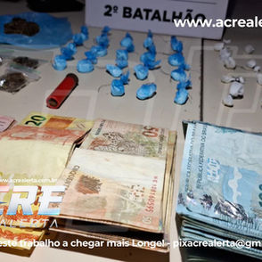Força Tática prende jovem de 28 anos com mais de R$ 4,8 mil e drogas no Belo Jardim I