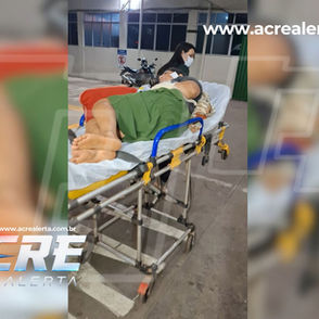 CASAL E FILHA SOFREM ACIDENTE APÓS CAPOTAREM VEÍCULO NA BR-317, RUMO A BOCA DO ACRE