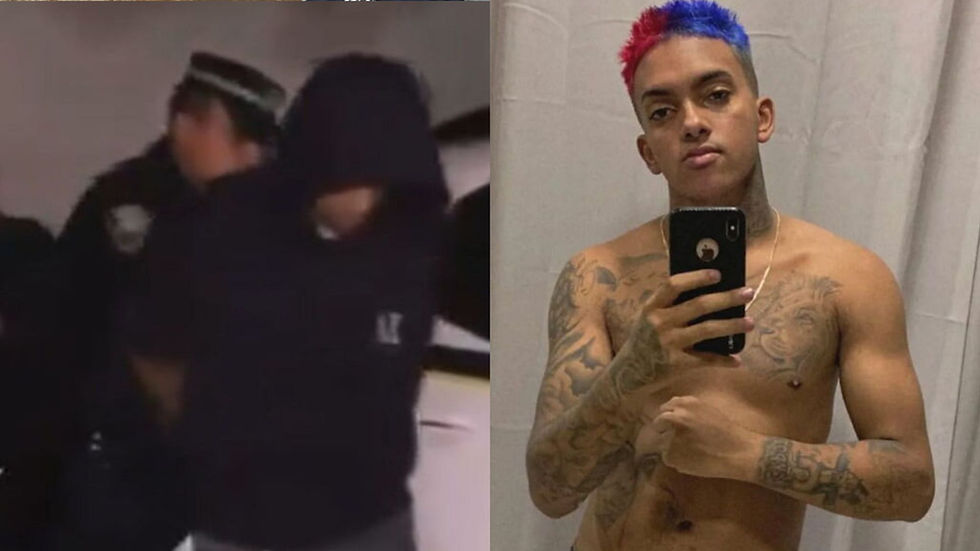 MC Brinquedo é preso após fugir da polícia. Foto: Reprodução