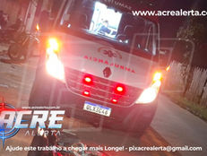 Motorista foge após invadir preferência e deixar motociclista desacordado em cruzamento de Rio Branco