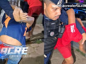 FORÇA TÁTICA DO 2º BPM PRENDE HOMENS ARMADOS APÓS RESISTÊNCIA À ABORDAGEM NO ALBERT SAMPAIO: UM ACABOU BALEADO
