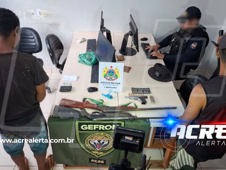 SE ESCONDIAM NO ACRE: Operação conjunta entre forças de segurança com quadriciclos na Trans acreana termina com prisão de FORAGIDOS de homicídio brutal em Nova Califórnia, Rondônia