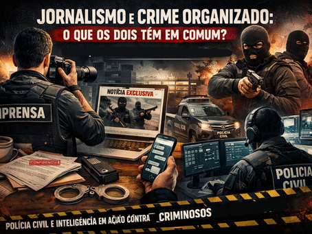 PODER PARALELO: Jornalistas e o crime organizado: fontes e troca de informações — o que os dois têm em comum? Alerta para uma relação cada vez mais perigosa