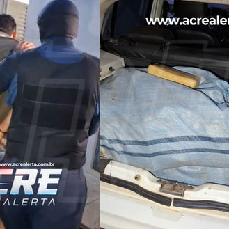 Força Tática apreende mais de 83 kg de drogas durante abordagem em Rio Branco