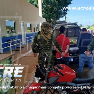 GEFRON recupera motocicleta roubada antes de ser levada para a Bolívia