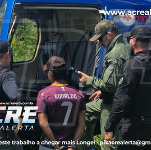 Ação conjunta da Polícia Civil e Ciopaer resulta na prisão de procurado por estupro na zona rural de Feijó