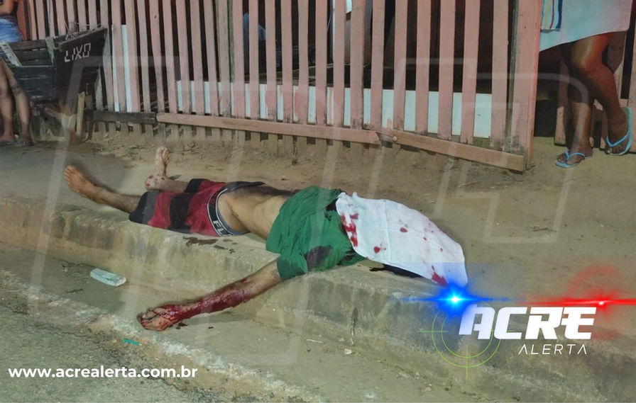 EXECUÇÃO BRUTAL: Criminosos invadem residência e executam homem a tiros na frente da esposa e da filha, em Rio Branco