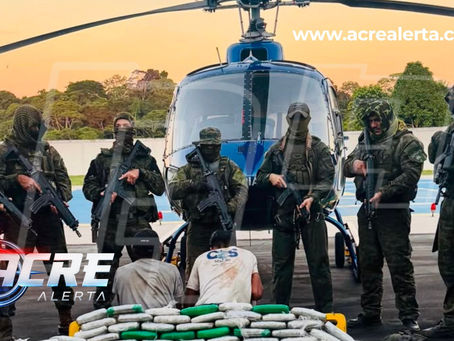 Operação na fronteira apreende 70 quilos de drogas e causa prejuízo de R$ 800 mil ao crime organizado