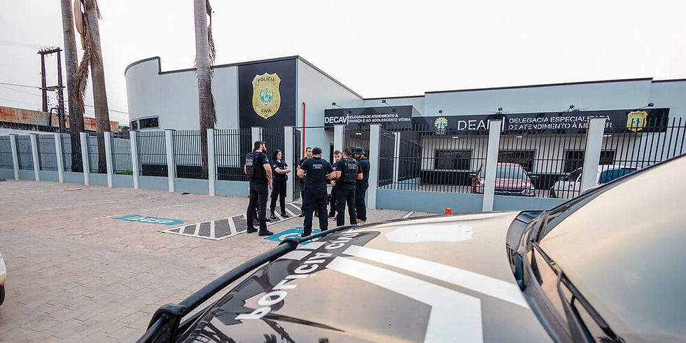 Delegacia de Atendimento à Criança e ao Adolescente Vítima (Decav), um espaço de proteção e apoio para os mais vulneráveis. Foto: Assessoria/PCAC