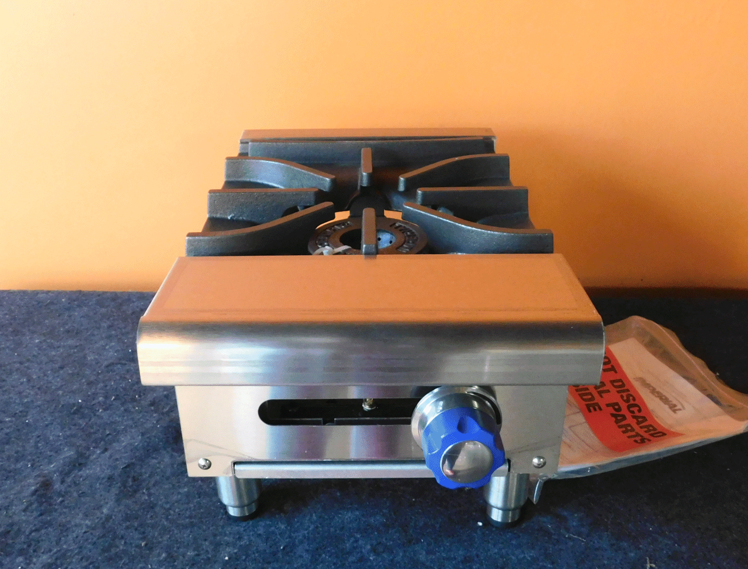 Imperial Heavy Duty 1 Burner Natural Gas Hot Plate trec