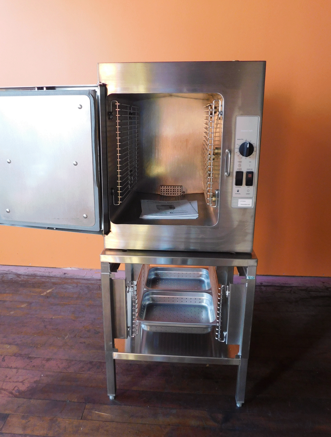 Cleveland "SteamCraft Ultra" 5 Pan Countertop Gas Steamer | trec