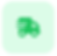 A green delivery truck icon is displayed on a light green background, with lines indicating speed or motion.