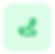 Green location pins connected by a path on a light green background, suggesting navigation or route planning. Mood is simple and informative.