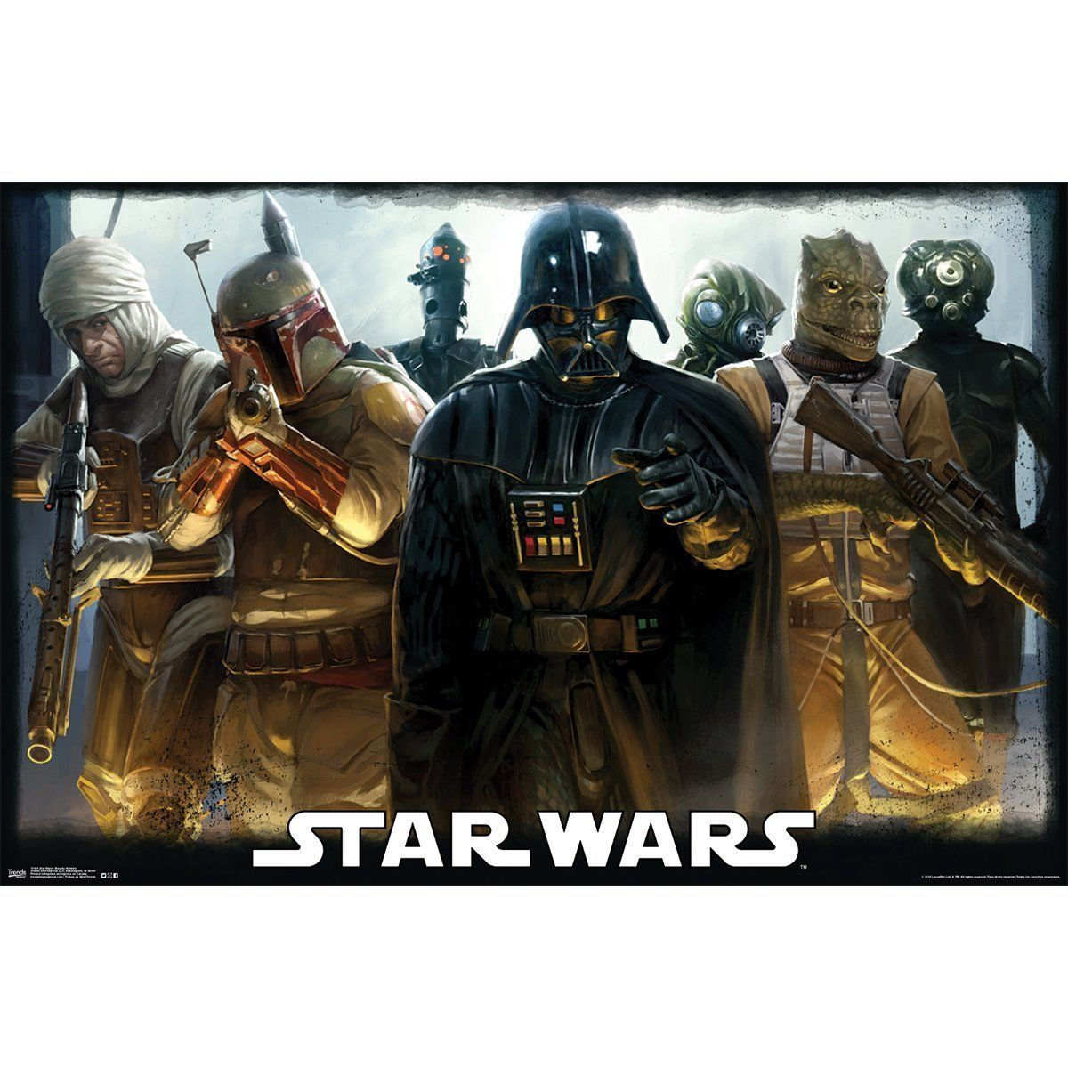 Star Wars - Bounty Hunters - Poster Grande 22x34"