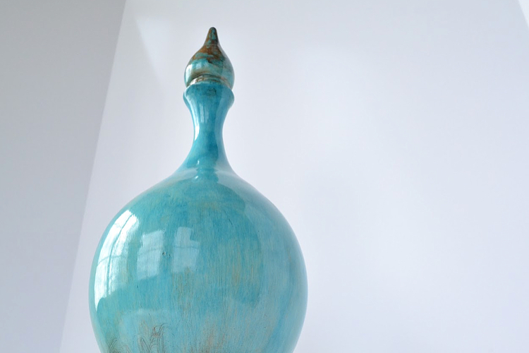 Thumbnail: Verdigris Bishop Pottery