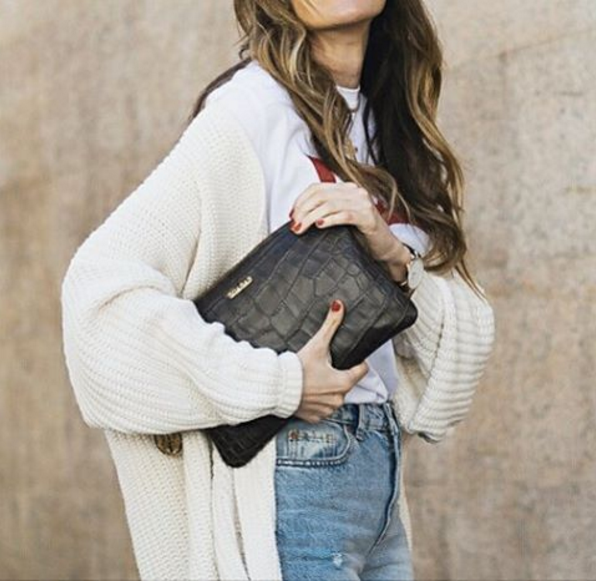 Un bolso, tres opciones.