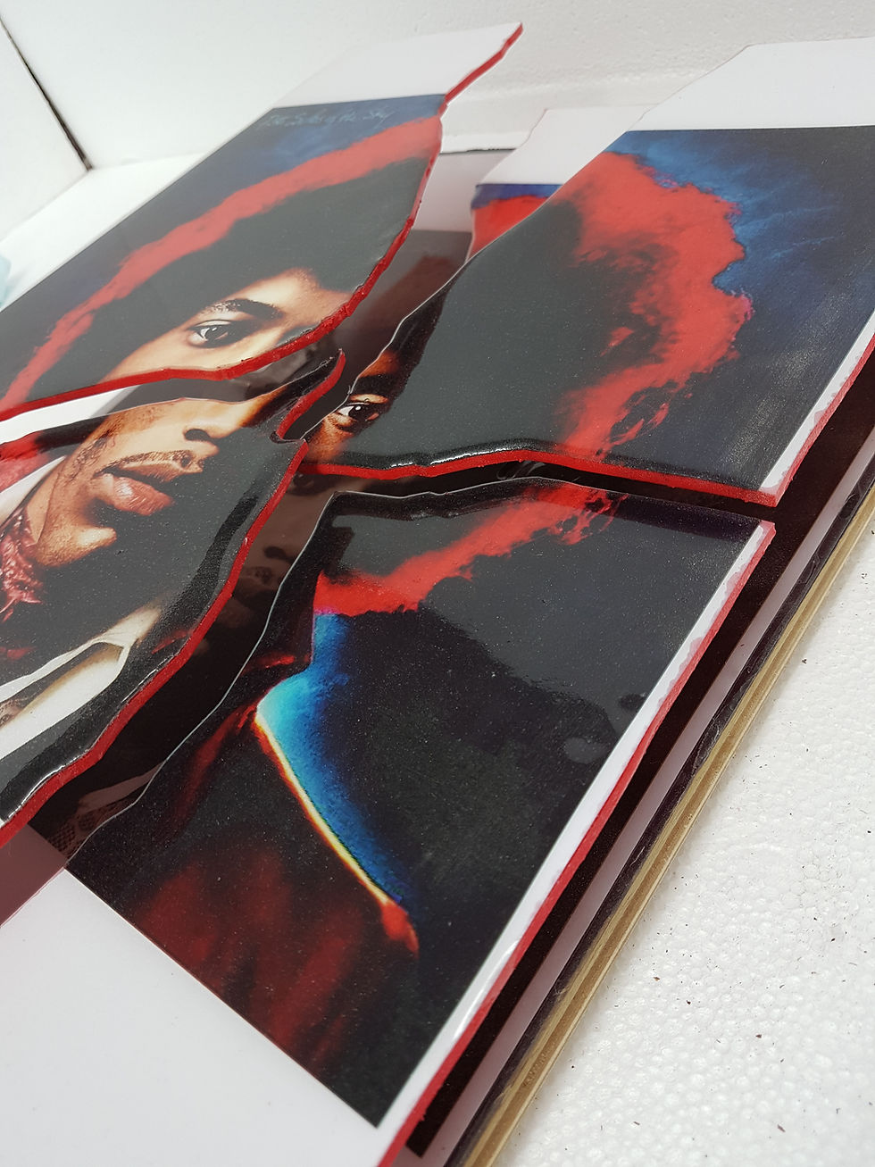 Miniatura: Jimi Hendrix - Immagini a livelli di persone famose