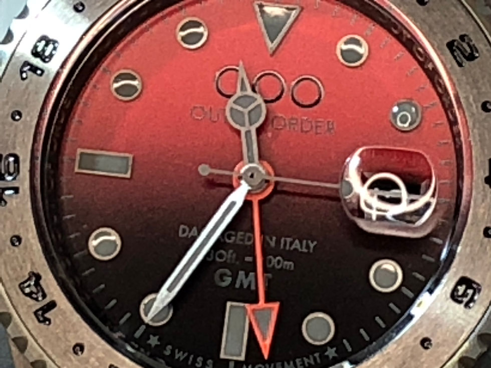 Miniatura: Orologio originale  Out Of Order MOSKOW numerato ormai introvabile