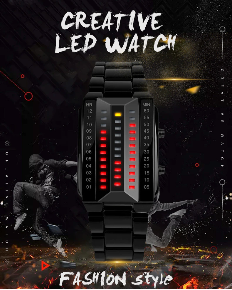 Miniatura: Orologio sportivo Originale SKMEI con colonne digitali