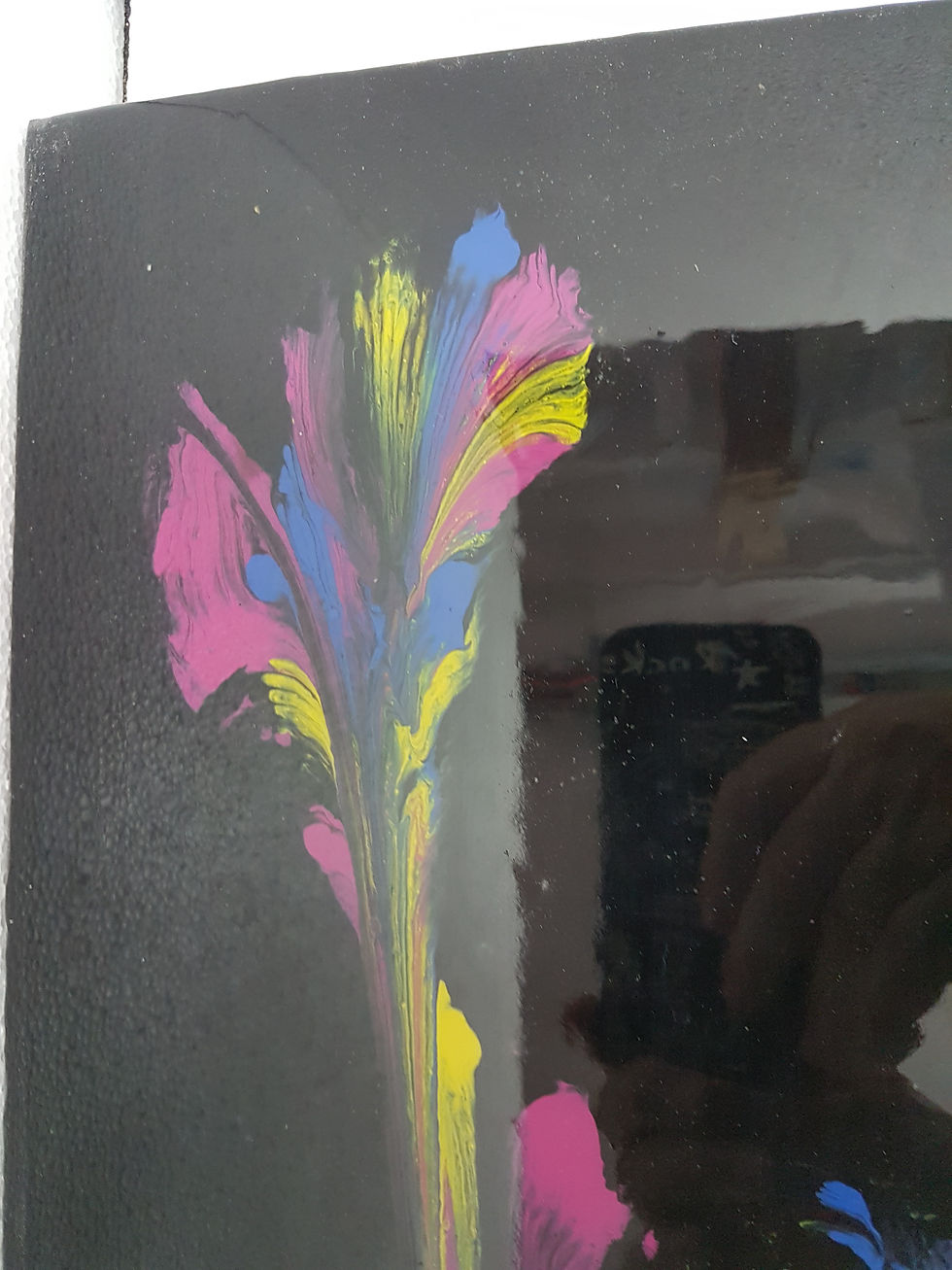 Miniatura: Tavolo dipinto a mano per 2 persone