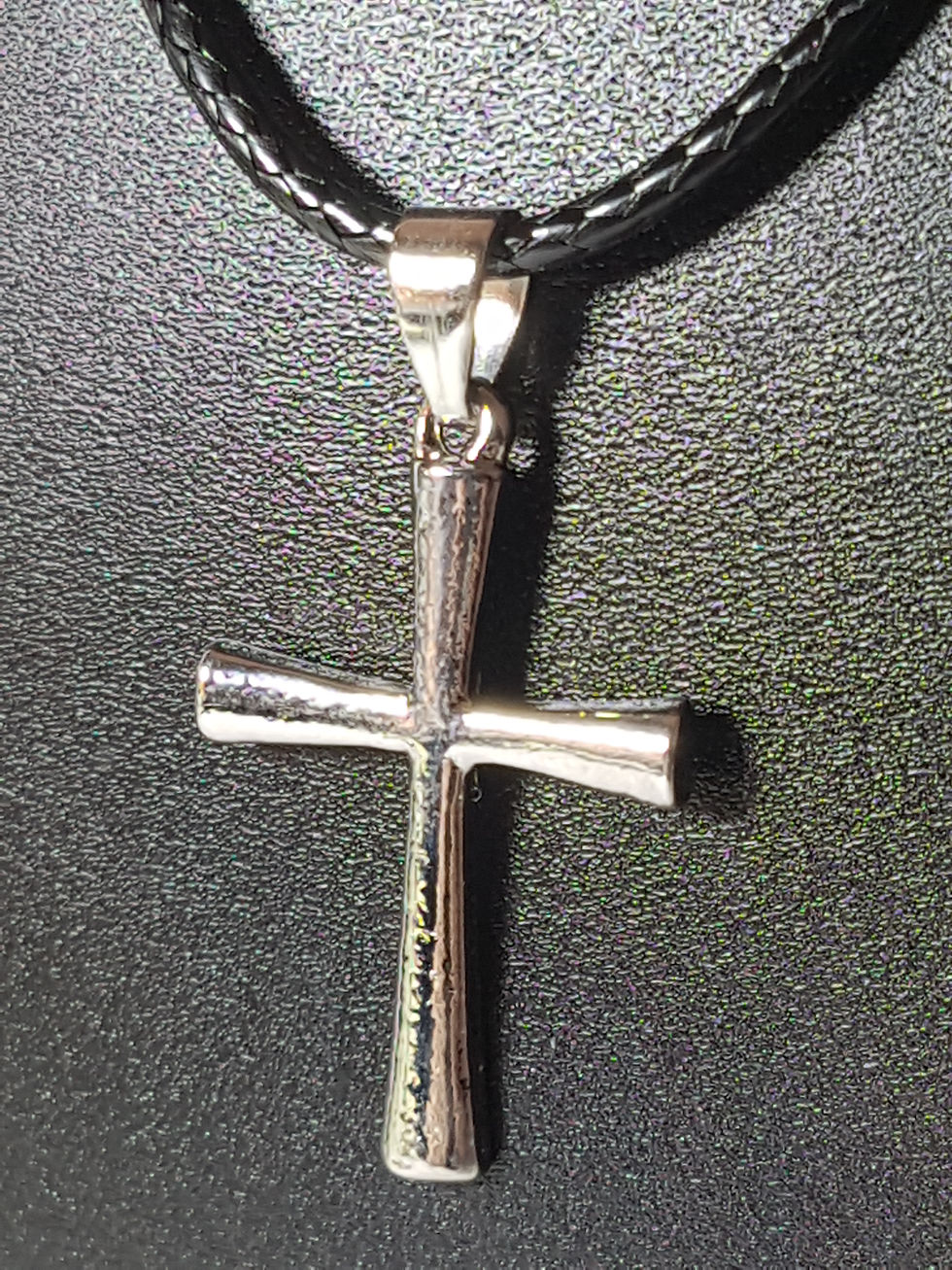 Miniatura: Collana con crocefisso linea semplice