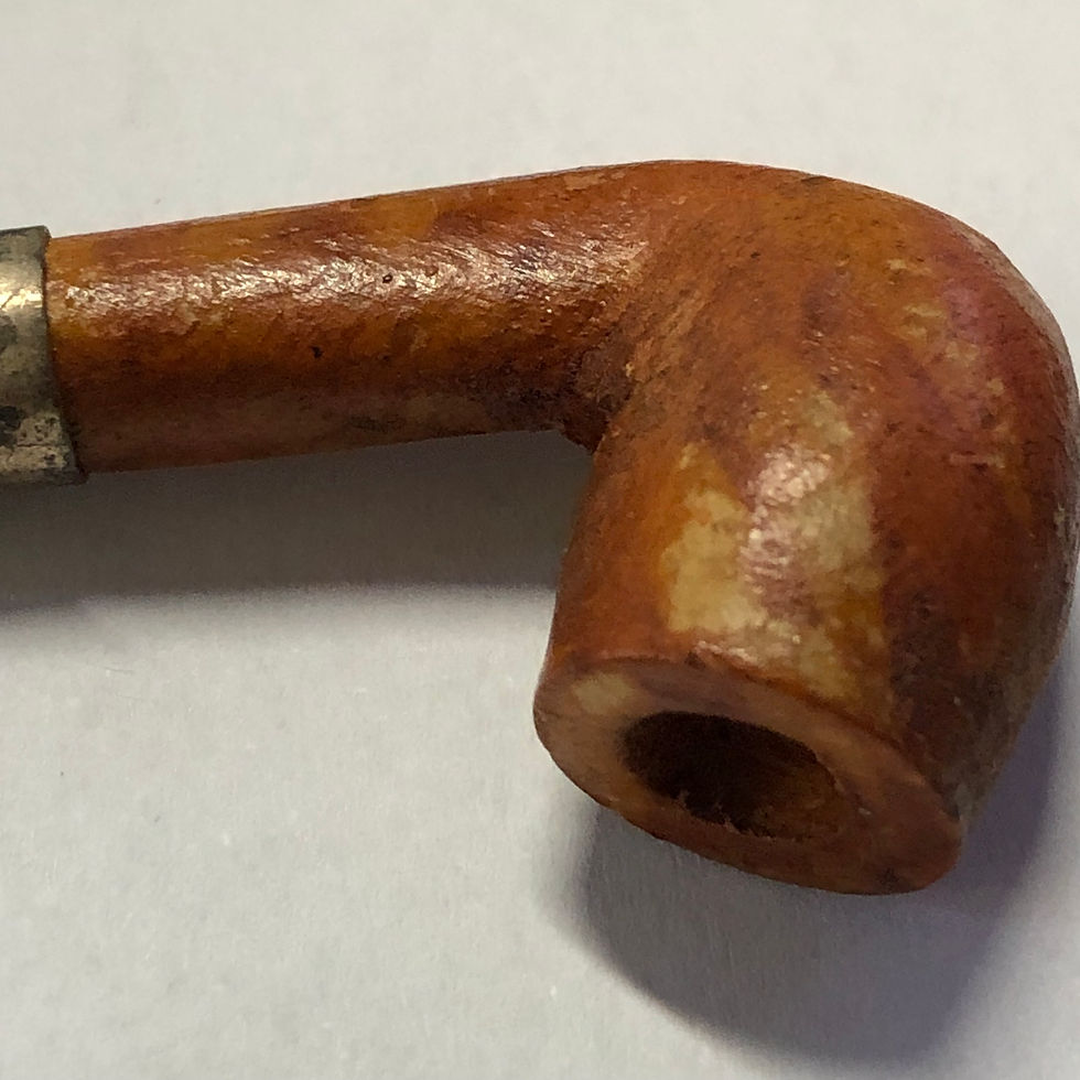 Miniatura: Pipa 2 pezzi antiche originale fatte a mano a Madera