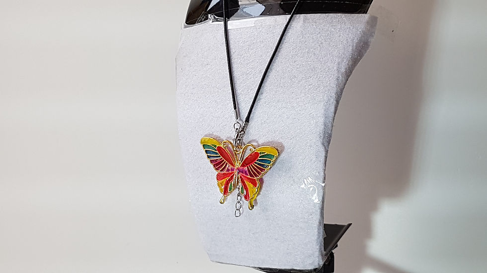 Miniatura: Collana con pendente DIPINTO A MANO , Ottima