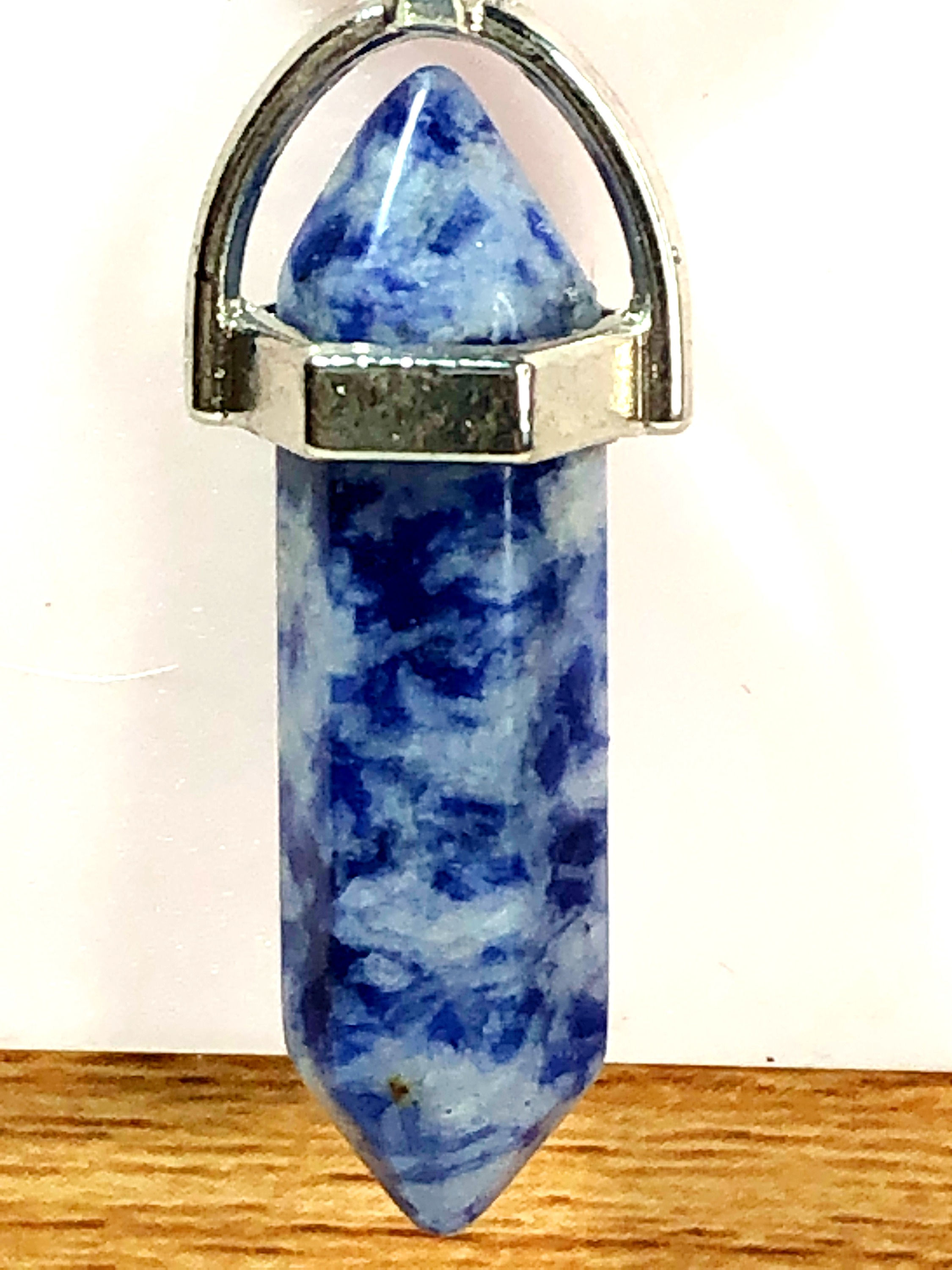 Collana con pendaglio in pietra originale indiana