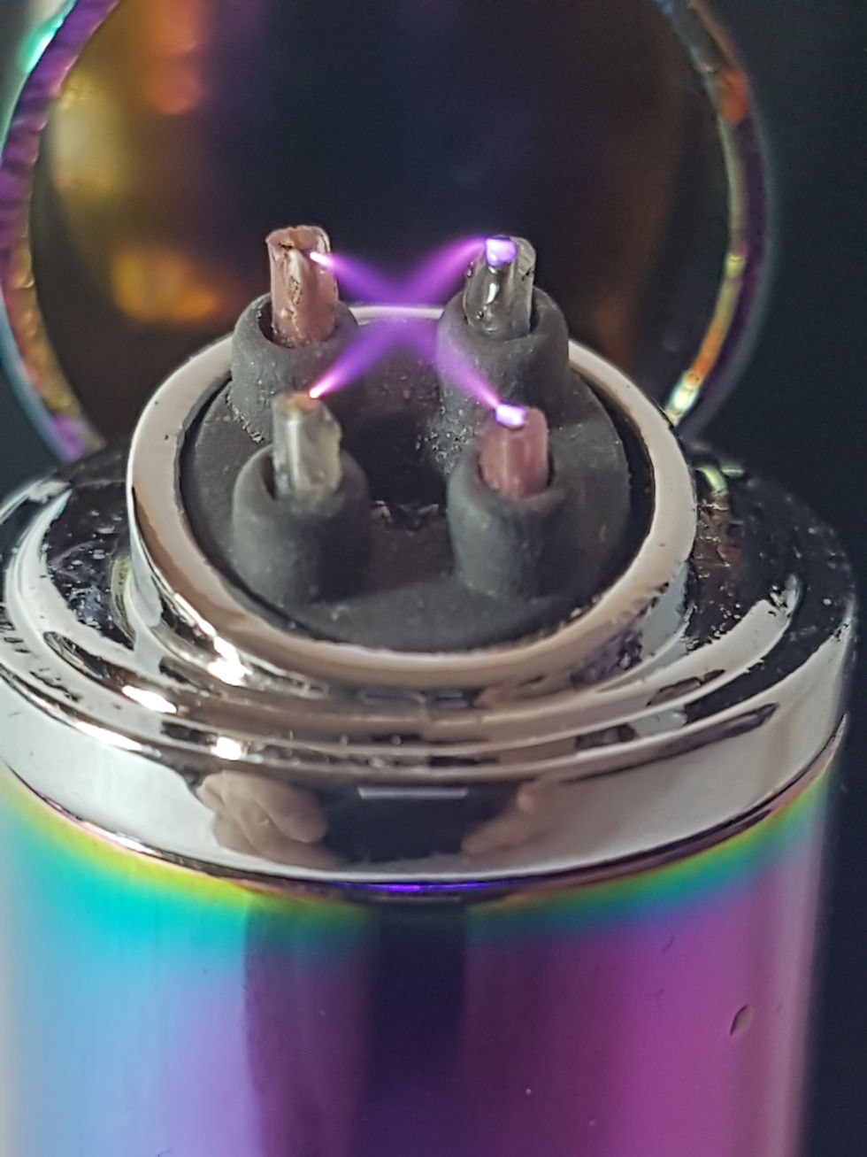 Miniatura: Accendino multicolor elettrico