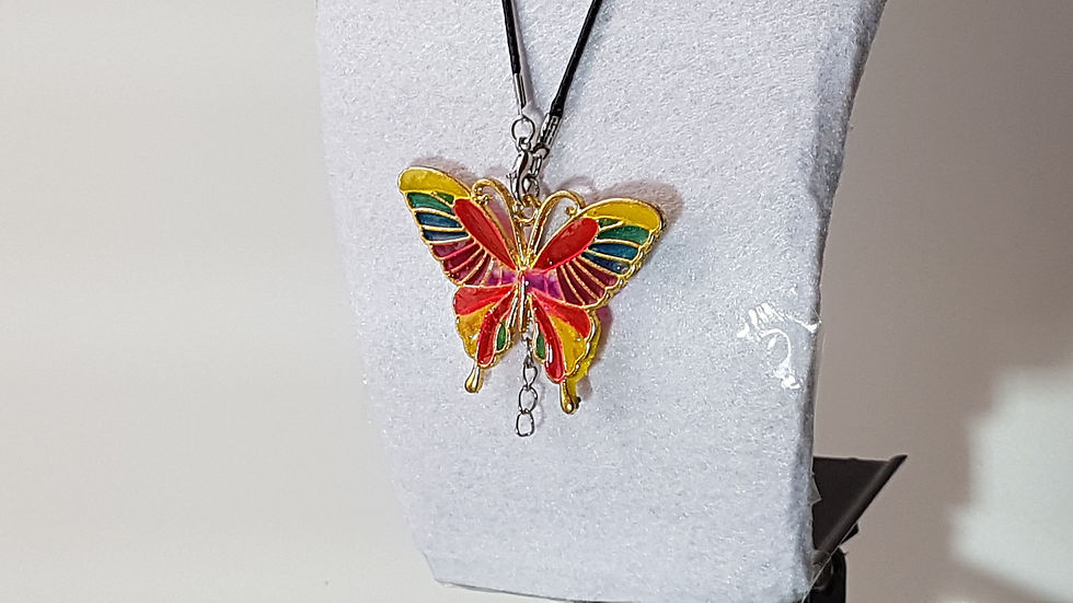 Miniatura: Bijoux a forma di farfalla. Unico pezzo fatto a mano da Bijoux & Bijoux by EA