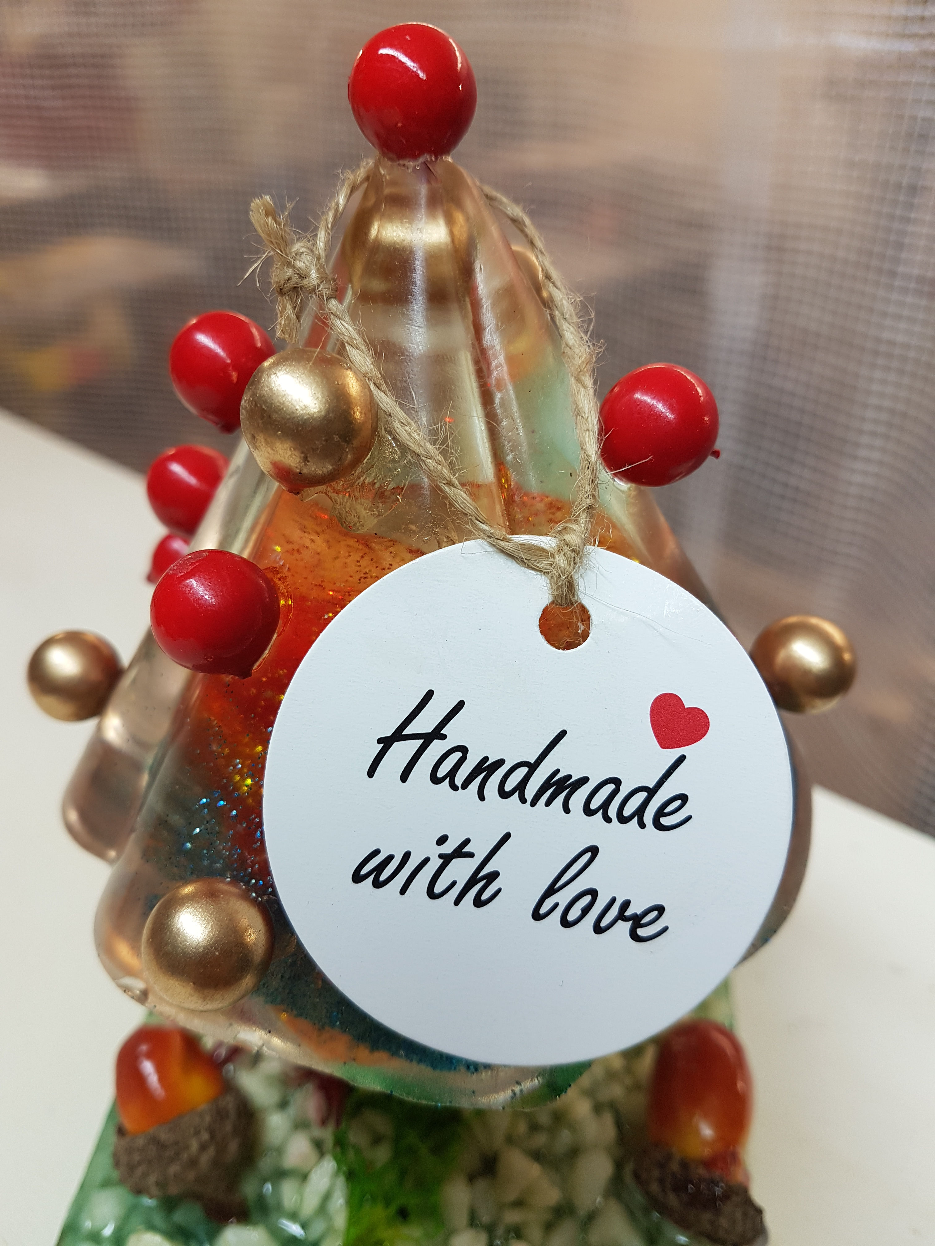 Albero di natalizio FATTO INTERAMENTE A MANO