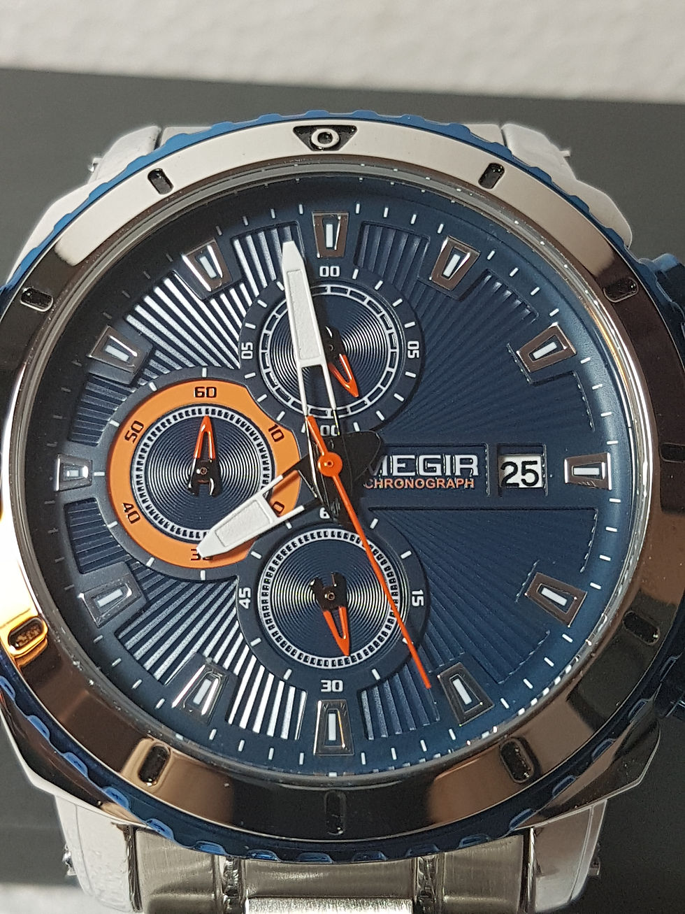 Miniatura: MEGIR Orologi sportivi da uomo di lusso