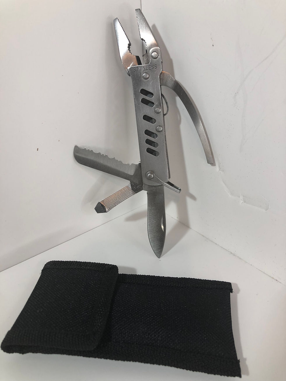 Miniatura: Pinza multiuso interamente in acciaio inox come da foto allegate